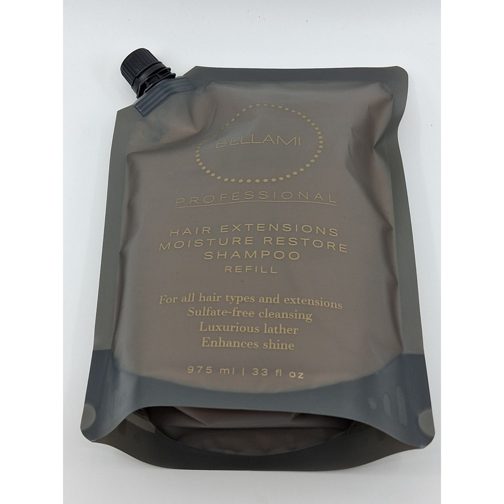 Bellami Moisture Restore Shampoo - Refill Bag 33 fl oz / 975 ml NEW